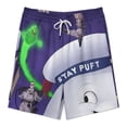 thumbnail image 2 of Ghostbusters Stay Puft Film Short Sweatpants Summer Daily Cozy Lounge Shorts 3D Printed Beach Shorts Sweatpants With Drawstring And Pockets, 2 of 6