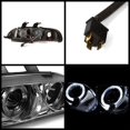 thumbnail image 2 of ( Spyder ) Honda Civic 92-95 2/3Dr 1Pc Projector Headlights-LED Halo-Amber Refle Fits select: 1994-1995 HONDA CIVIC EX, 1992-1993 HONDA CIVIC DX, 2 of 2