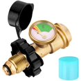thumbnail image 2 of Propane Tank Gauge Adapter with Grill Indicator Brass Gas Level Meter for RV, 2 of 8