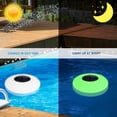 thumbnail image 5 of Solar Floating Pool Lights, 9.7 Inch RGB Solar Pool Lights with Remote Control, IP67 Waterproof Swimming Pools Light for Inground Pool, Bathroom, Bathtub, Pool Party Decor, 5 of 8