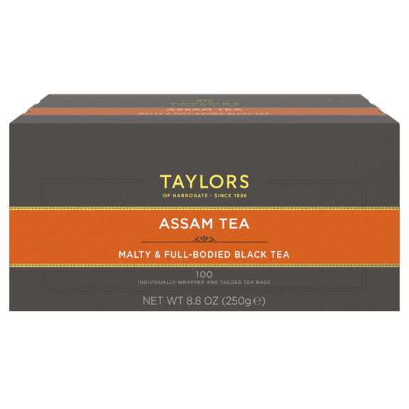 Taylors of Harrogate Assam, 100 Count (Pack of 1)