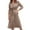Khaki, variant on Great Gifts for Less Ofreoo Women's Solid Color Button Up Long Windbreaker With Lace Up Long Sleeves Hoodless Casual Jacket Jackets for Women