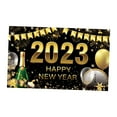 thumbnail image 3 of Cartel de letrero de pared, telón de fondo, cocina, patio, hogar, césped, decoraciones de año nuevo, pancarta de fondo, sala de estar, oficina, foto EstiloF Salvador Fondo de feliz año nuevo, 3 of 10