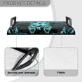 thumbnail image 4 of Garronmavis Hippie Turtle Golf Cart Seat Covers Golf Cart Accessories Golf Car Seat Towel for 2-Person Seats Comfortable Club Car Seat Blankets Cover, 4 of 5