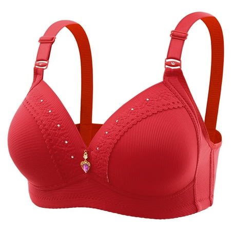 

Wireless Padded No Underwire Bralettes Lace Plunge Bras Push-up Bra and Bow Knot Triangle Underwear Sets
