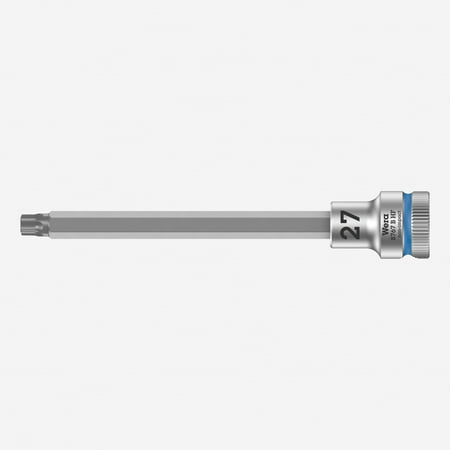 

Wera 003065 3/8 Drive Zyklop Torx Bit Socket with Holding Function T27 Long
