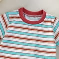 thumbnail image 4 of WUANDIXFA T-Shirts Garçon Tout-Petit Mignons à Manches Courtes d'Été en Coton à Motif Tee Col Rond pour Tout-Petit Tee Tout-Petit Doux et Respirant Tee, Rouge, 3-4 Ans, 4 of 4