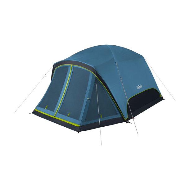 Coleman Skydome Camping Tent with Dark Room Technology, 6 Person