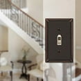 thumbnail image 3 of Amerelle 74TDB Moderne Wallplate 1 Toggle Cast Metal Aged Bronze 1-Pack, 3 of 7