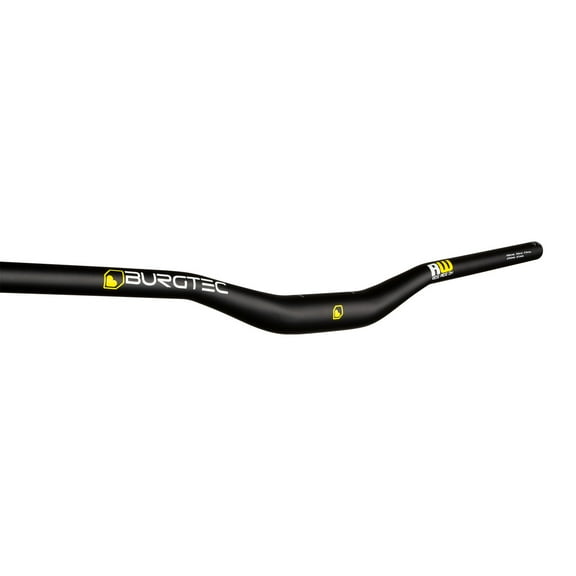 Burgtec Ride Wide DH Riser Bar, (35.0) 30mm/800mm, Black