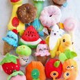 thumbnail image 1 of 2pcs Dog Toys Squeaky Toys For Puppies Assorted Varieties Pet Plush Sound Toy Random Two One Set, 1 of 4