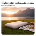 thumbnail image 3 of Abbraccia Colchón inflable, diseño de seda extraída, confort regulable, tienda de campaña, hogar, varios tamaños, 3 of 6