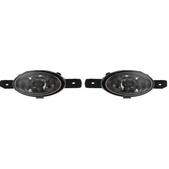 CarLights360: For Infiniti QX60 Fog Light 2014 2015 Pair Driver and Passenger Side w/ Bulbs DOT Certified Replaces NI2592122 NI2593122