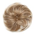 thumbnail image 4 of SEGO Messy Bun Hair Piece Ponytail Hair Extension Synthetic Scrunchy Wavy Real Hair Bun Fake Hair Elastic Hair Extensions for Women Black/Blonde/Palm Colors, 4 of 8