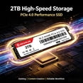 thumbnail image 3 of DEAMIJIE 2TB M.2 NVME PCIe 4.0 Internal Gaming SSD Drive, 3 of 5