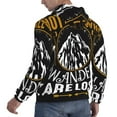 thumbnail image 3 of KLL Not All Those Who Wander Are Lost 1 Print Mens Hoodie Long Sleeve Casual Pullover Hooded Sweatshirt Fashion Drawstring Hoodies with Pocket-Medium, 3 of 6