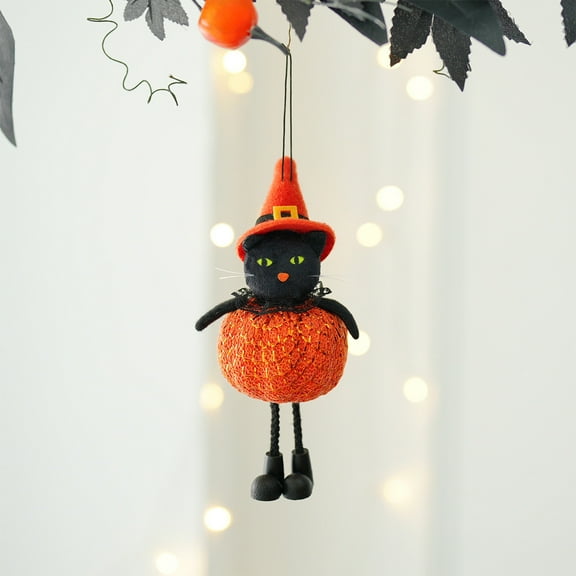 100Fens Halloween Doll Decorations Spooky Party Hanging Ornaments Ghost Festival Dolls Creepy Hanging Decor Fall Decor