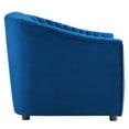 thumbnail image 2 of Announce Performance Velvet Channel Tufted Armchair-EEI-5055, 2 of 2