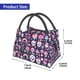thumbnail image 2 of Fotbe cute Skull rainbow mushroom Bolsa Térmica Portátil con Estampado, Bolsa de Entrega de Alimentos Aislada, Bolsa Reutilizable de Gran Capacidad para Comidas y Supermercado, 2 of 6