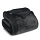 thumbnail image 1 of Bare Home Manta de Cama de Felpa Sherpa Mullida y Suave, Reversible, Liviana, Tamaño Twin/Twin XL, Negra con Sherpa Negra, 1 of 6