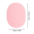 thumbnail image 3 of Unique Bargains 1 Pc Reusable Sponge Face Scrubber Thickening for Removing Makeup 4.41"x3.46" Pink, 3 of 6