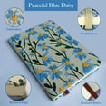 thumbnail image 3 of ipoul Pocket Notebook, Small Sketchbook, A6 Journal, 4x6, Daisy Gifts for Women, Hardcover, Lay Flat, Blue, 3 of 9