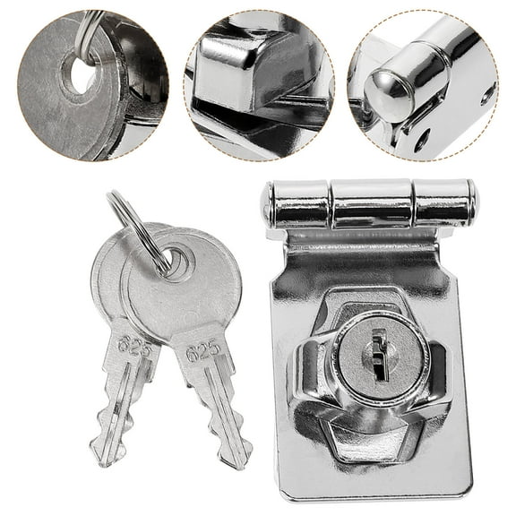 WHAMVOX 1 Set of Home File Cabinet Locks Cabinet Locks Replacements Office Desk Drawer Locks