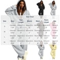 thumbnail image 3 of BRELIL Women's Two Piece Outfits Set Hoodie Long Sleeve Casual Loungewear Wide Leg Pants Matching Tracksuit Solid Loose Fall Winter Vacation Travel Lounge Set, Yellow L, 3 of 6