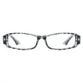 thumbnail image 2 of EYE ZOOM 5 Pack Classic Rectangular Plastic Reading Glasses for Men and Women, Tortoise Gray +1.00, 2 of 5