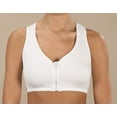 thumbnail image 5 of Easy Comforts Style Front Zip Mesh Back Bra, White, 40 B/C, 5 of 5