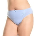 thumbnail image 2 of Iheyi 1 or 6 or 12 Pieces Plain Flower High Waist Full Briefs Cotton Panty 3XL (2905) (3XL, 12 Pieces Show), 2 of 2