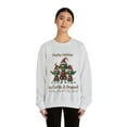 thumbnail image 3 of UFO Earth & Beyond XMas Unisex Heavy Blend™ Crewneck Sweatshirt, 3 of 7