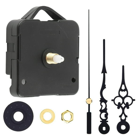 DIY Clock Movement Kits for Clock Repair Replacement, Easy to Install, Suitable for 6mm Thick Clock Faces, Great for Repairing, Replacing or Making a Clock