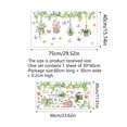 thumbnail image 4 of Planta en maceta, ventana, flor, enredaderas colgantes, calcomanías de pared de vidrio, pegatinas, Cactus botánico Tropical, decoración del hogar para sala de estar y dormitorio, 4 of 5