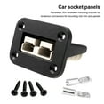 thumbnail image 4 of Wweixi Car Connector Flush Mount Detachable Embedded 50A RV Trailer Boat Mounting Bracket Panel Accessories Replacement for Anderson, 4 of 6