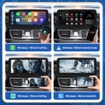 thumbnail image 6 of 10.25 Inch Car In-Dash Navigation GPS Units for Mercedes Benz E Class W212 with NTG4.5/4.7 System 2012-2015 Wireless CarPlay Android Auto Multimedia Car Radio Receiver Support Bluetooth, 6 of 8
