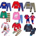 thumbnail image 3 of Conjuntos de pijamas de algodón para niños y niñas, ropa de dormir con dibujos animados de Navidad, de superhéroes, 2020, 3 of 4