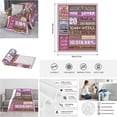 thumbnail image 6 of 20th Birthday Gifts for Women 20th Birthday Decorations for Women Girls Gifts for 20 Year Old Female Bestie Gifts for Women Christmas Throw Blanket 60x50 Inch, 6 of 6
