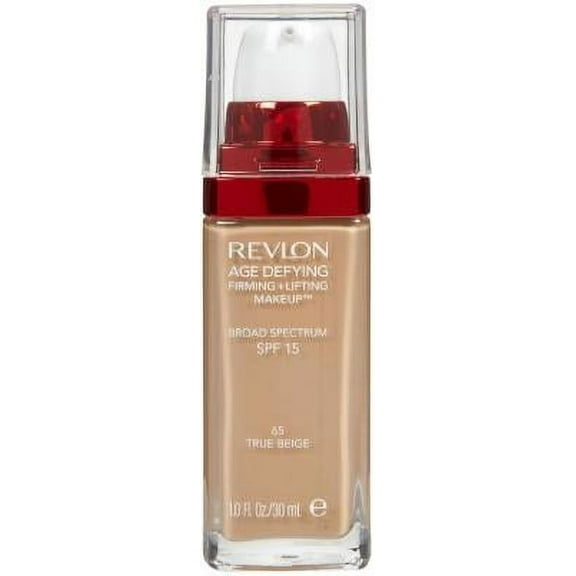 Revlon Age Defying Firming   Lifting Makeup, True Beige [65] 1 oz (Pack of 2)
