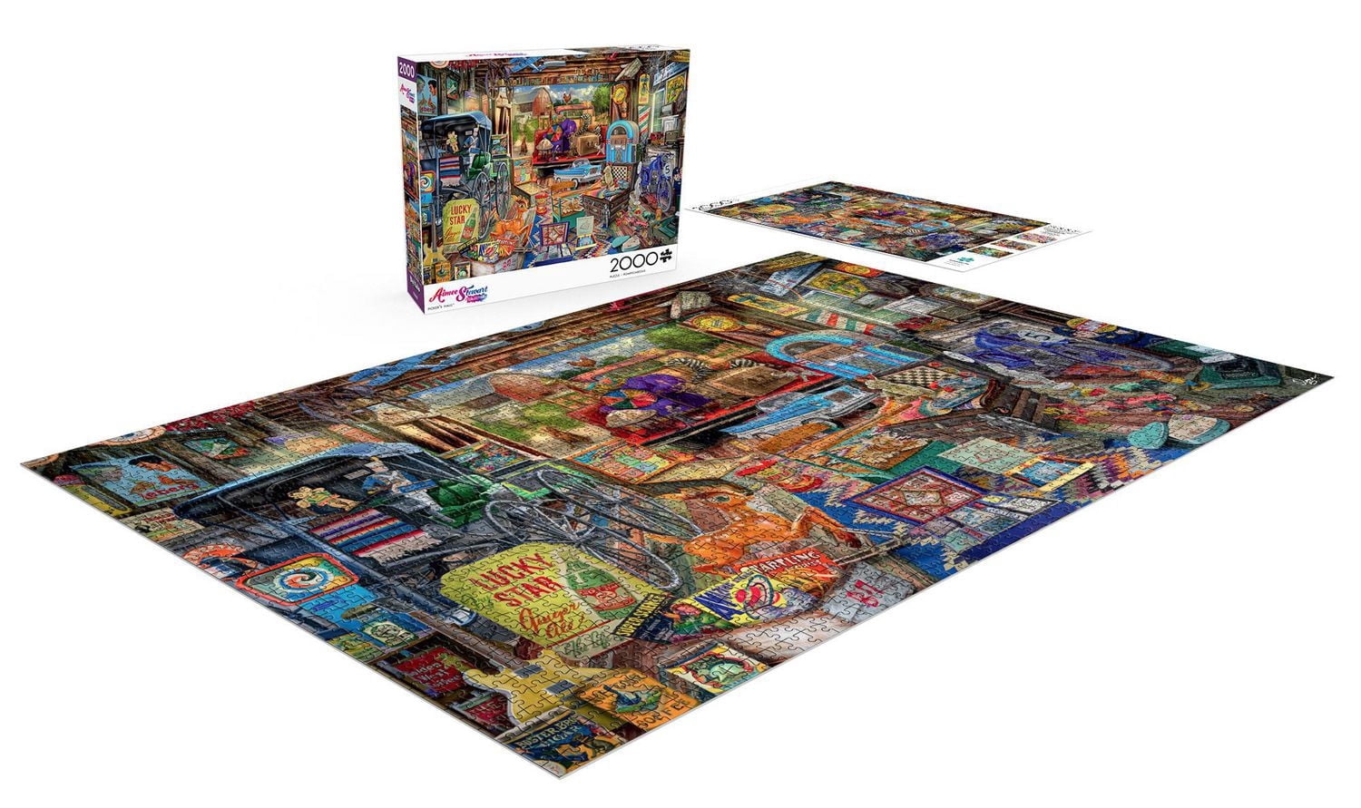 Buffalo Games - Aimee Stewart - Picker's Haul - 2000 Piece Jigsaw Puzzle