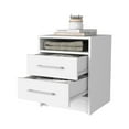 thumbnail image 4 of Philadelphia Nightstand, Two Drawers, Concealed Shelf, 4 of 8