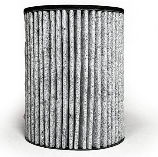 Nispira 2-in-1 AM-1A HEPA with Activated Carbon Filter Replacement For The Three Musketeers III M Mini Portable Air Purifier for Car Desktop, 4 Pack