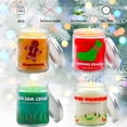 thumbnail image 2 of Set de velas Lihome, paquete de 4, cera de soja natural, aromas navideños, 2040 ml, 2 of 6