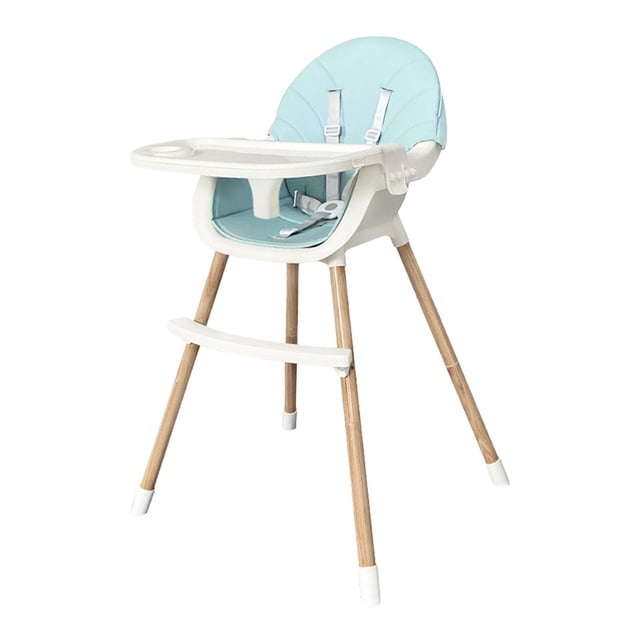 Silla alta para bebé Strade Fareast Limited Azul, Silla de comedor, Asiento cómodo y estable, Portátil, Ajustable