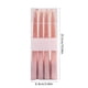 thumbnail image 2 of Velas Cónicas Bañadas En Parafina Velas cónicas galvanizadas rosas de 4 piezas, velas de cera de poste largo para decoración romántica de bodas y restaurantes. JASKFLY, 2 of 8