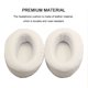 thumbnail image 3 of Inteprter Almohadillas para los oídos Cojines Almohadillas para los oídos universales Auriculares con aislamiento de ruido Funda protectora Reemplazo de Relojes inteligentes Blanco, 3 of 6