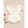 thumbnail image 1 of Bebé niña sin mangas princesa mameluco fiesta de cumpleaños tutú vestido mono ropa de verano, 1 of 2