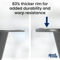 thumbnail image 2 of GoodCook 15” x 10.5” Nonstick Carbon Steel Baking Pan & Raised Wire Rack, 2 of 8