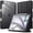 Black, variant on JETech Case for iPad Air 13-Inch M4/M3/M2 (2026/2025/2024) Clear Transparent Back Shell (Black)