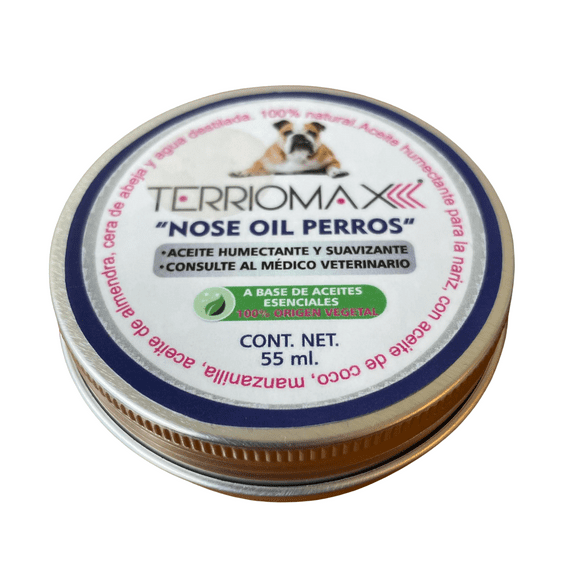 NOSE OIL (HUMECTANTE PARA LA NARIZ PARA PERRO) 55 ML TERRIOMAX 0781100168325